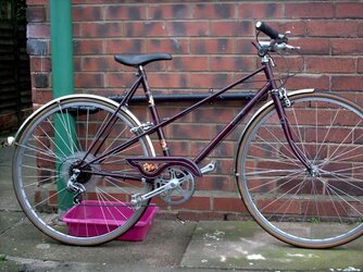 raleigh misty ladies bicycle