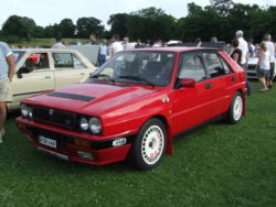 Motoring. Lancia. Integrale. H381 AAB.JPG