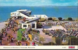 Lancashire. Morecambe. Stone Jetty & Band Arena. Postcard.jpg