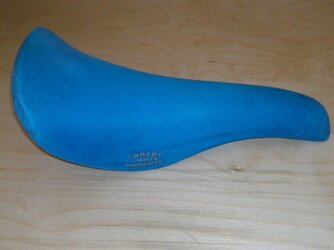 Blue Selle San Marco Concor WCS Saddle with Carbon Steel Rails