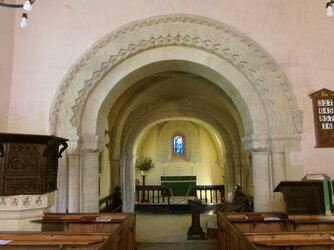 240818-8043  Elkstone St John the Evangelist  chancel arch.JPG