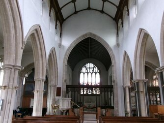 240902-8432 Congresbury St Andrew nave from font.JPG