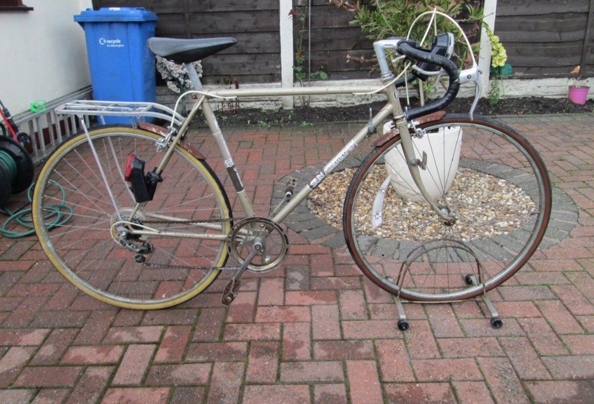 Vintage bike sizing sale